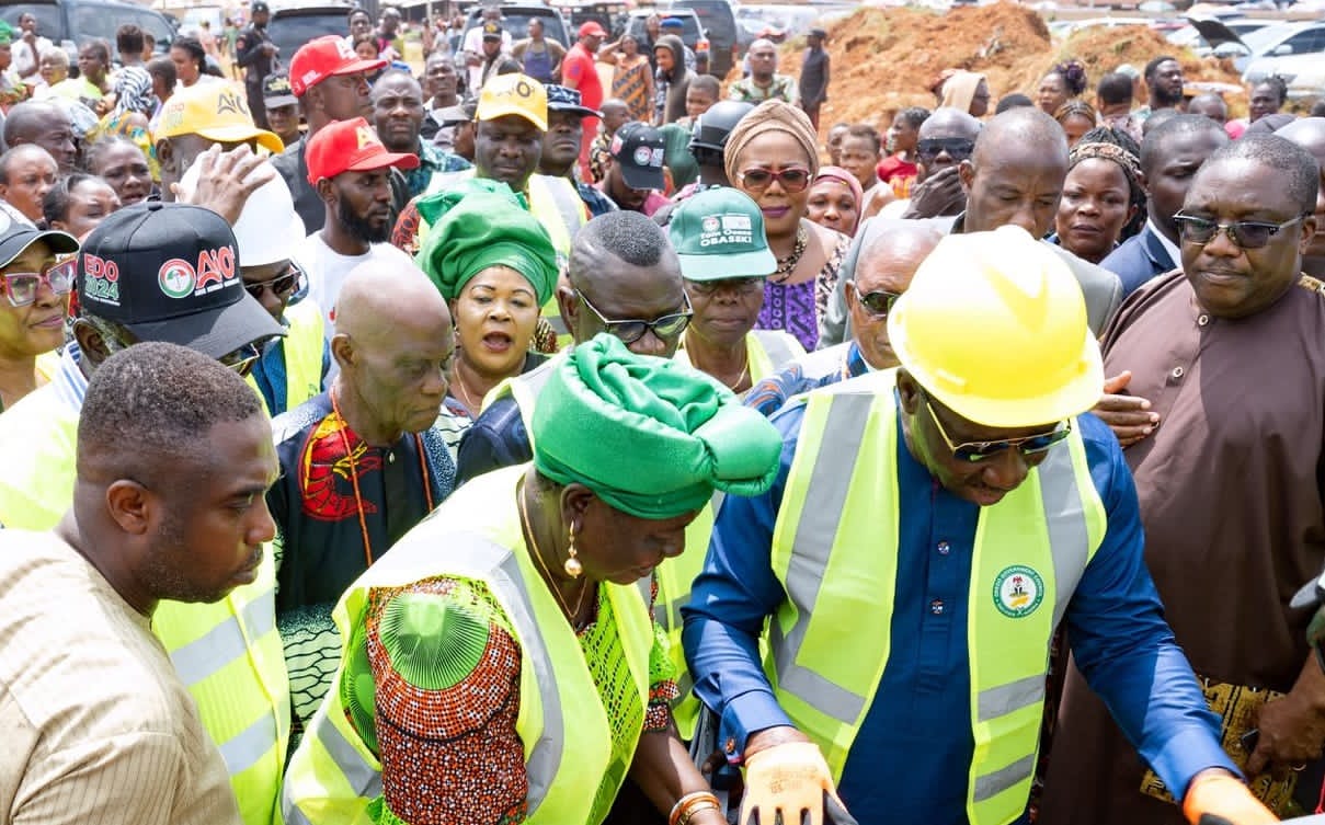 Ekiosa Market On Completion Will Run On 24/7 Electricity, Internet Connectivity, PHC, Other Facilities – Gov Obaseki