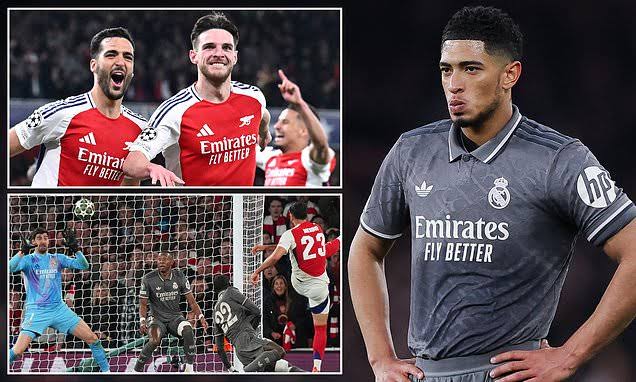 Bellingham Admits Real Madrid Lucky to Lose Only 3-0 to Arsenal