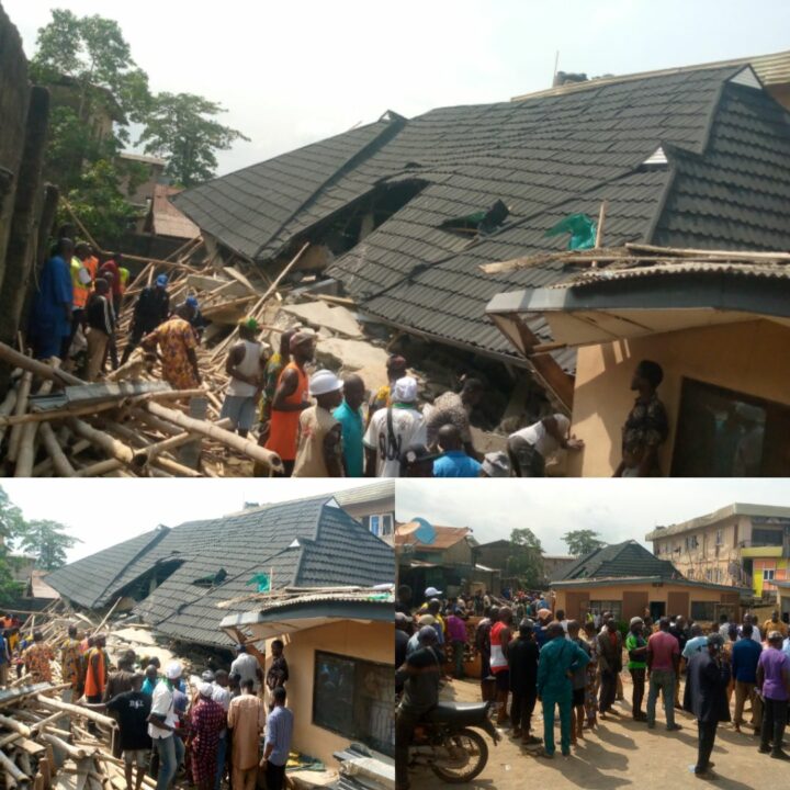 Many Trapped As Building Collapses In Ikorodu