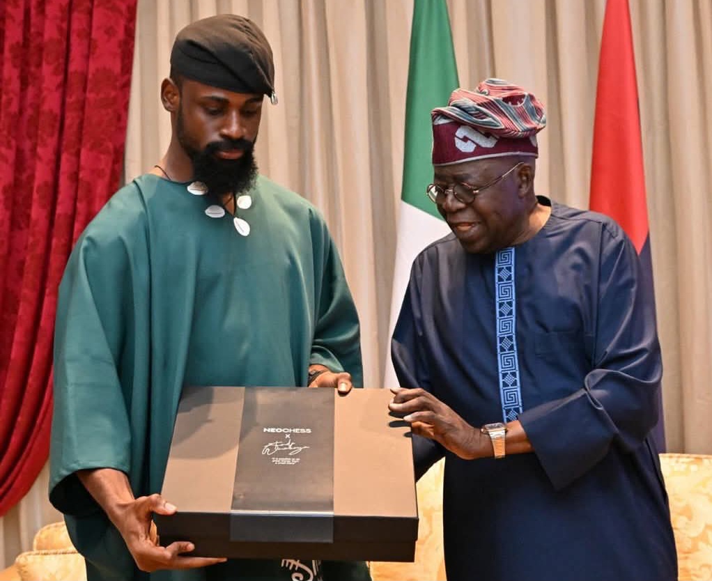 PHOTOS: Nigerian Chess Prodigy Onakoya Meets Tinubu, Shares Vision for Global STEM Hub