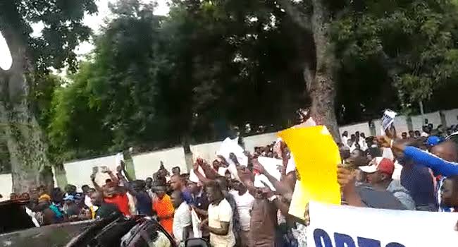 Youths Protest in Benue Over Abduction of Female Traders